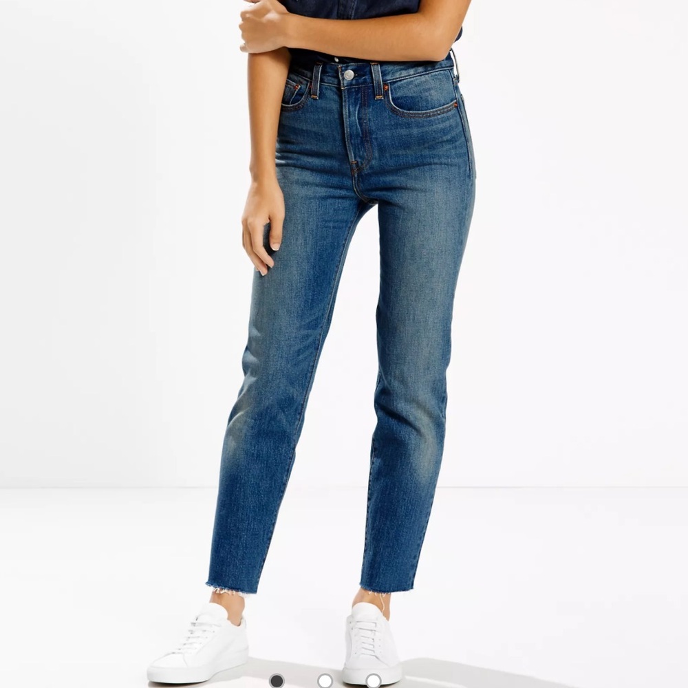 Levi's Wedgie Fit Ankle Jeans 25” Inseam